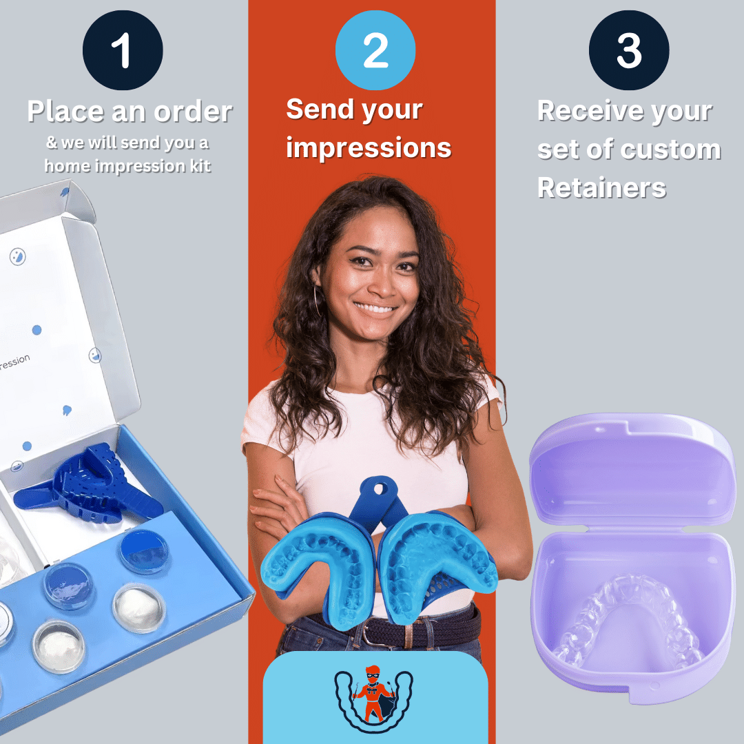 Dental Orthodontic Essix Retainers | Custom fit UPPER & LOWER