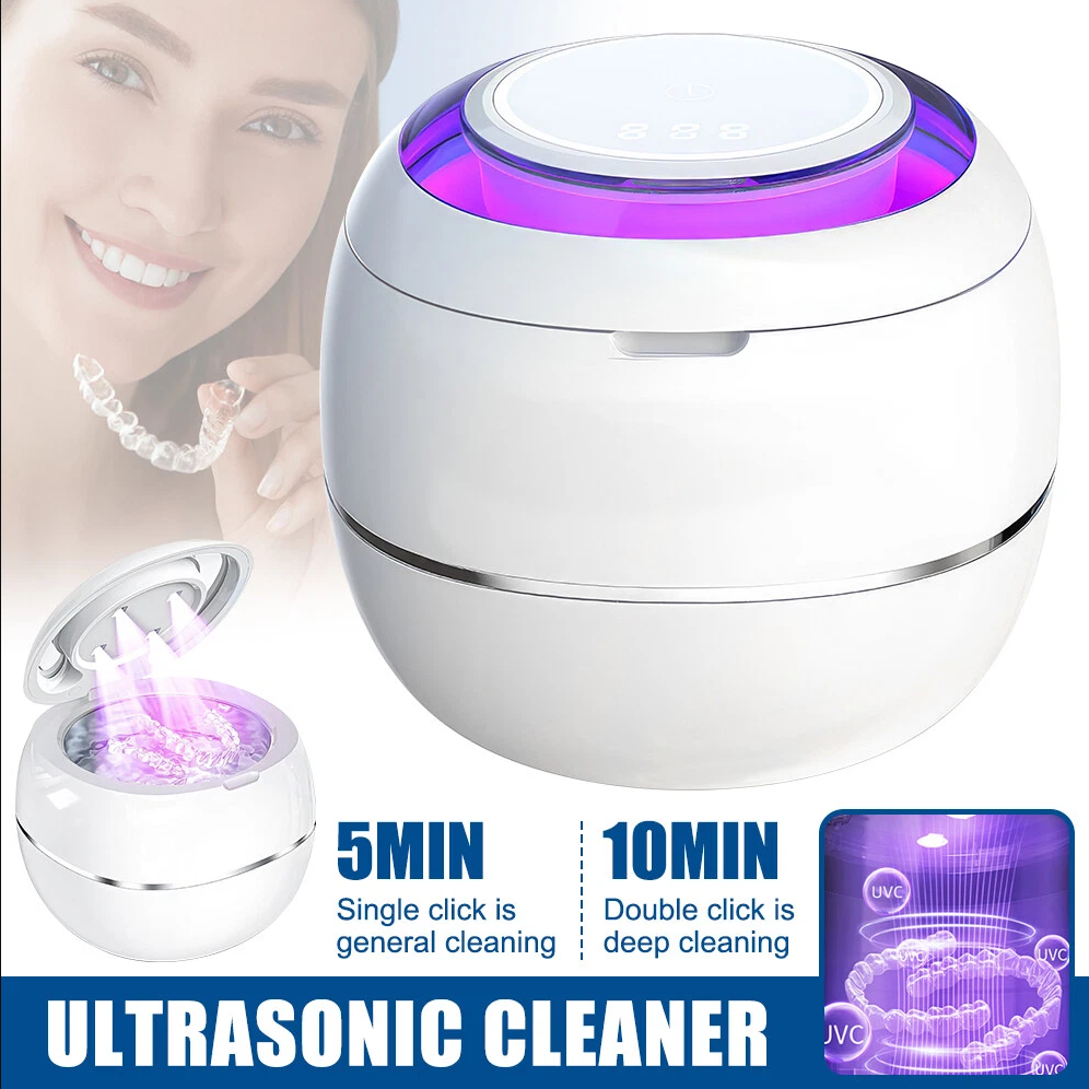 Ultraviolet Ultrasonic Cleaner for Retainers & Night Guards