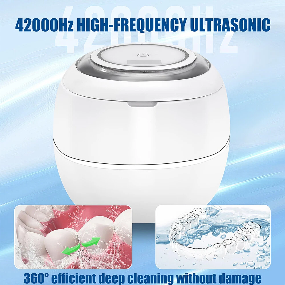 Ultraviolet Ultrasonic Cleaner for Retainers & Night Guards