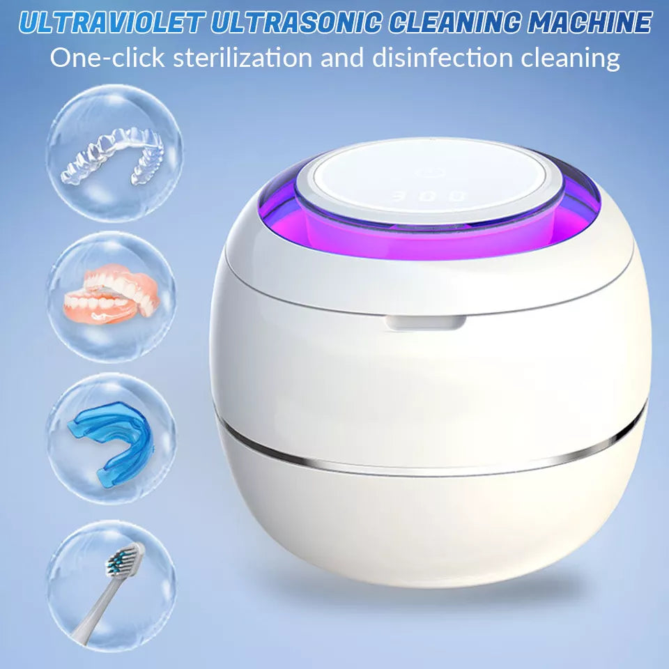 Ultraviolet Ultrasonic Cleaner for Retainers & Night Guards