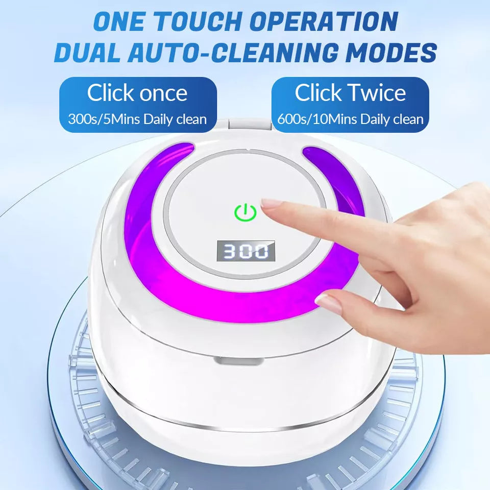 Ultraviolet Ultrasonic Cleaner for Retainers & Night Guards