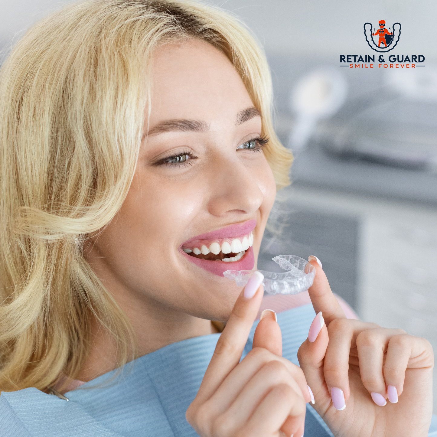 Orthodontic Essix Retainers | Custom fit UPPER & LOWER using your pre-existing moulds