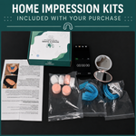 Retain & Guard home dental impression kit with trays, putty and instructions
